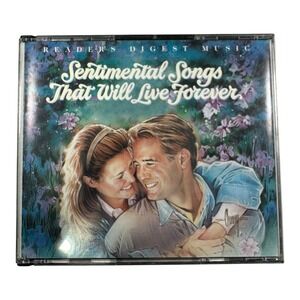 Readers Digest Sentimental Songs That Will Live‎ Forever 4 CD Music Set
